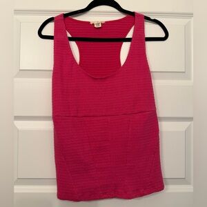 torrid Festi Hot Pink Corset Seamed Racerback Tank
